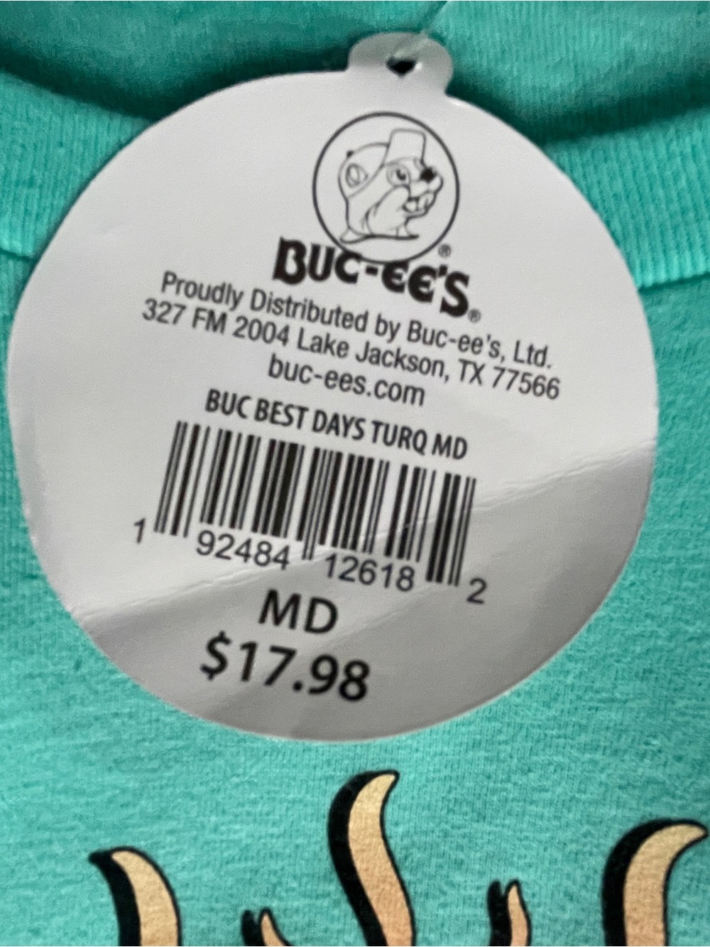 NWT Buc-Ees “Best Days Are Buc-Ees Days” Adult T-shirt size M - Picture 3 of 7